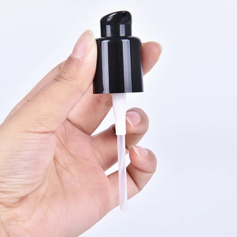 1 liquid foundation pump with protection and cover device for pump pressure, for liquid foundation products, recyclable