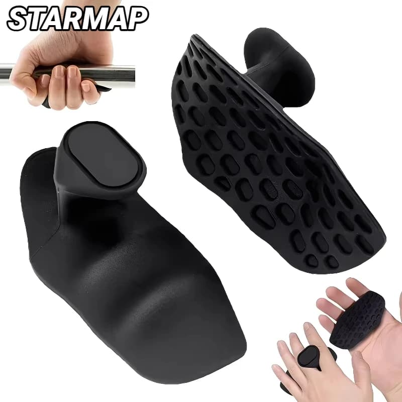 2 pcs weight lifting handles training gloves flexible protection for men's hands gym without fingers pull up bodybuilding gymnastics