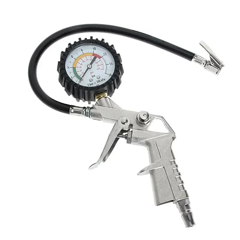High-Precision Tire Pressure Gauge For Car Motorcycle Inflator Pumps Repair Tools Pressure Gun Type For Air Compressor Amagi