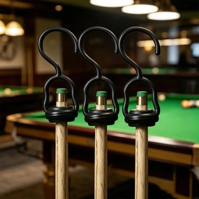 Plastic Billiard Pool Cue Hanger Hook Replacement Billiards Snooker Cue Locating Clip Holder For Vertical Hanging 24BD