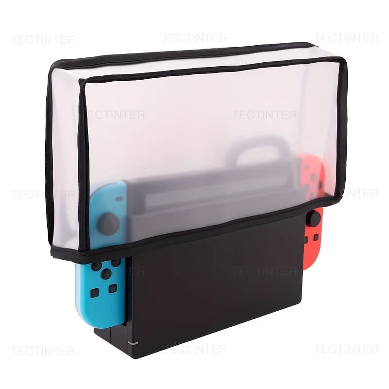 Copertura Protettiva Antipolvere per Console Nintendo Switch e OLED, Custodia Antipolvere, Antigraffio e Impermeabile
