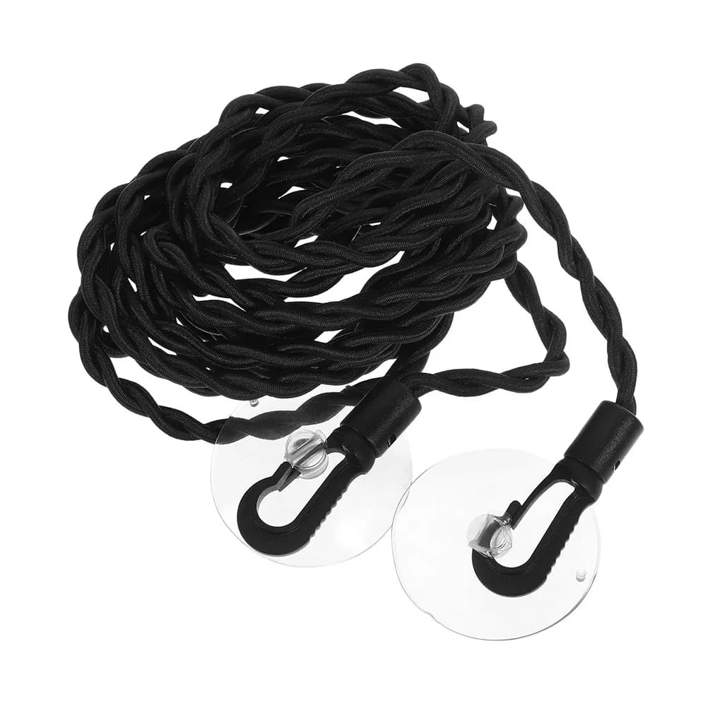 Stendibiancheria Elastico Portatile per Viaggi, Campeggio e Uso Esterno, Leggero e Retrattile con Gancio Antiscivolo a Ventosa