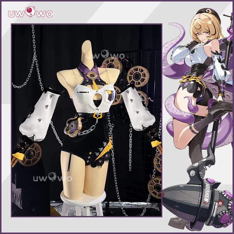 UWOWO Yidhari Cosplay Collab Series: Play Zenless Zone Zero ZZZ Yidhari Costume Cosplay Yidhari Polpo Halloween Costume