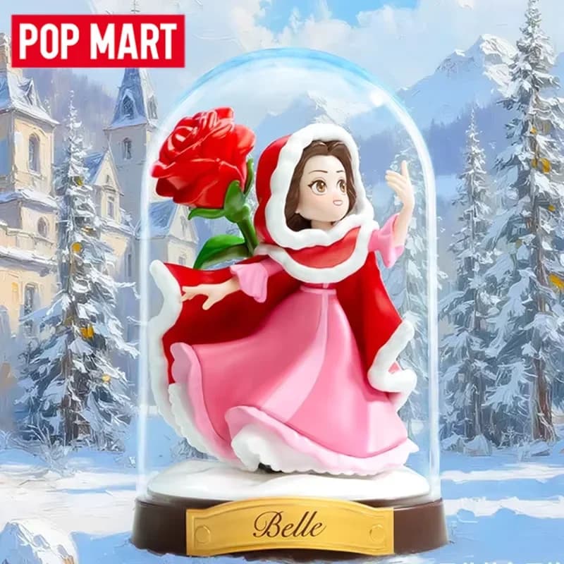 Pop Mart Disney Princess Serie Crea il Tuo Mondo Blind Box Guess Bag Mystery Box Giocattoli Bambola Statuetta Anime Carina Ornamenti da Scrivania