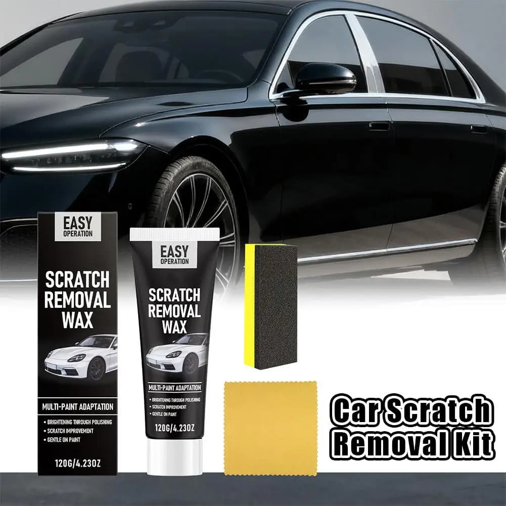 Strumenti per la cura della vernice dell'auto, cera antigraffio, riduce i graffi e dona lucentezza, composto abrasivo per carrozzeria.