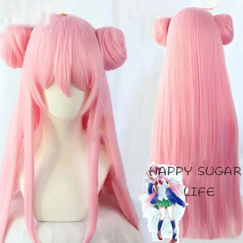 d'4,v;6 /8'Anime Happy Sugar Life Satou Matsuzaka Cosplay Costume Full Set Coat Skirt Vest Suit for Women Halloween2;g'7;b.8\a/