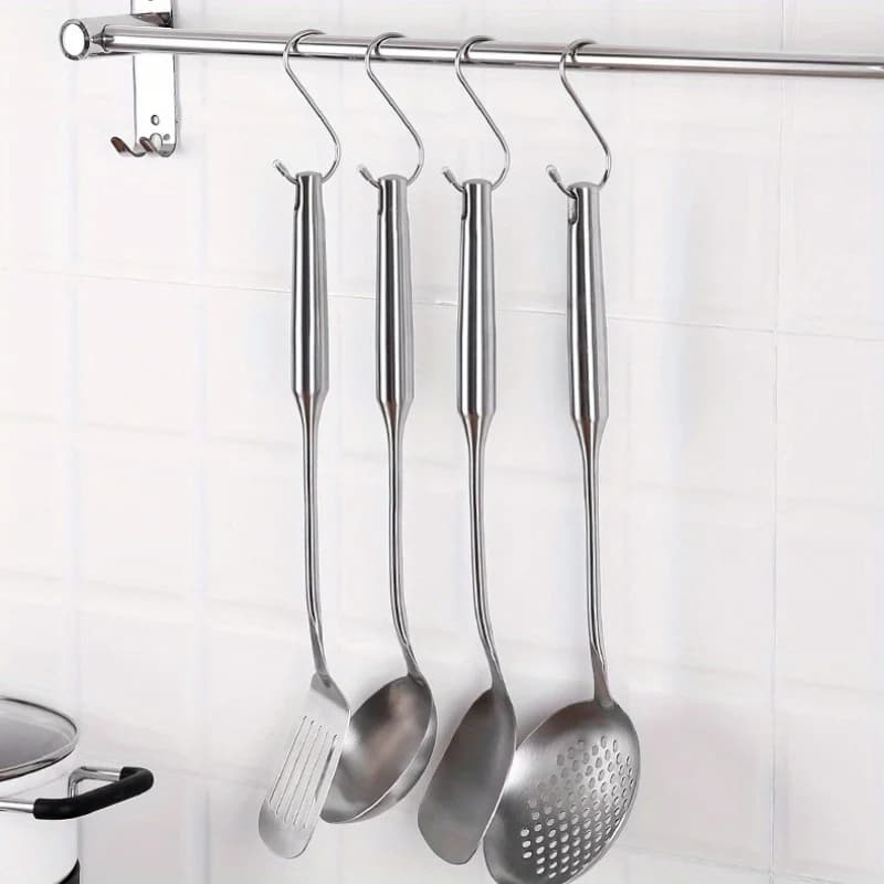 1-20pcs MultiPurpose Magnetic S Shaped Stainless Steel Hooks Hangers For Kitchen Bathroom Garage Office Closet Wall Decoration