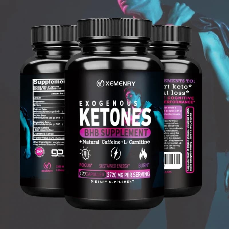 Keto BHB Exogen Cetone: supports healthy diet, weight management supplement, increases metabolism