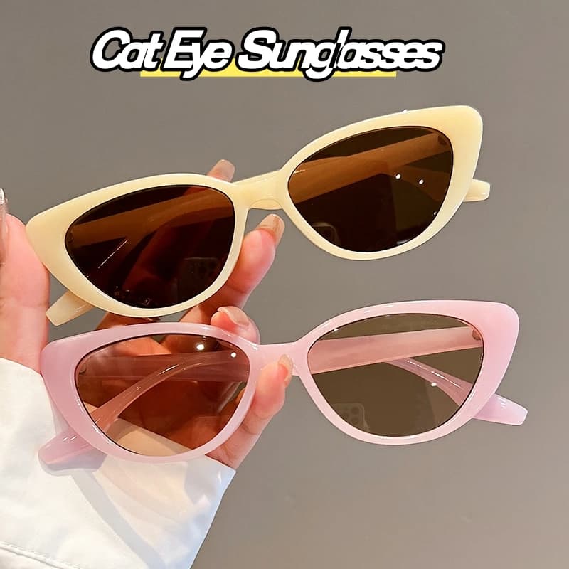 Moda Cat Eye Occhiali da sole Donna 2024 Luxury Brand Classic Vintage Occhiali da sole per donna Shades UV400 Occhiali da sole da viaggio alla moda