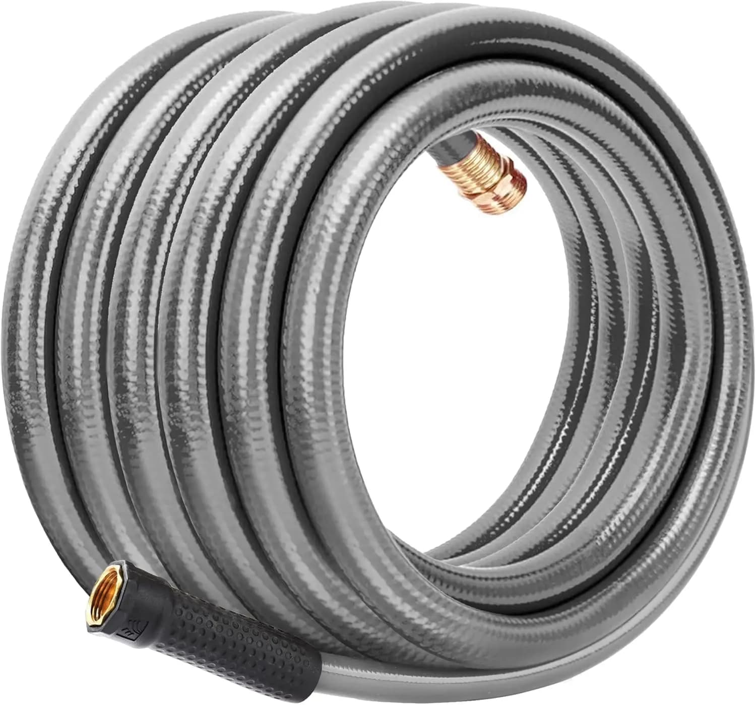 3/4 inch Garden Tube 15 Meters - Anti-Creating, Flexible, Anti-Lose, PVC Rubber Resistant for Gardening and Meadow Care