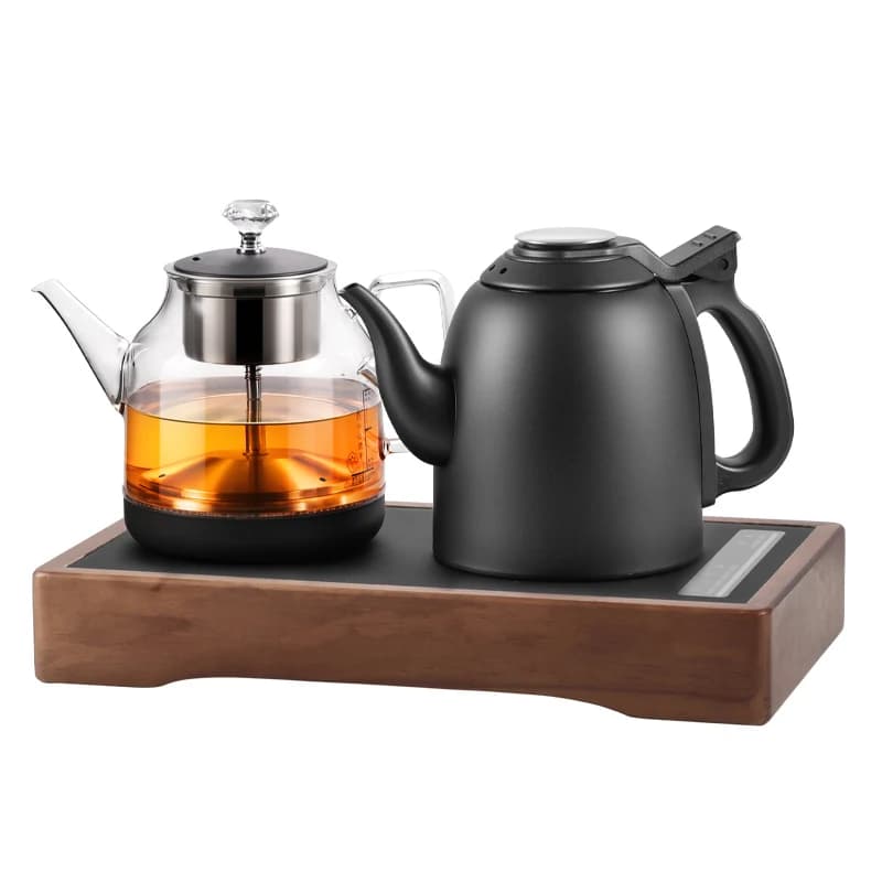 Electric kettle double water with fully automatic bottom