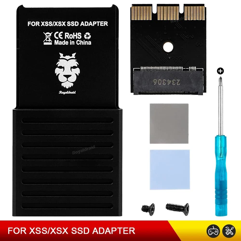 NUOVA scheda di espansione M2 per Xbox Series-X/S scatola di conversione disco rigido a matrice esterna M.2 NVME 2230 custodia per scheda di archiviazione adattatore SSD