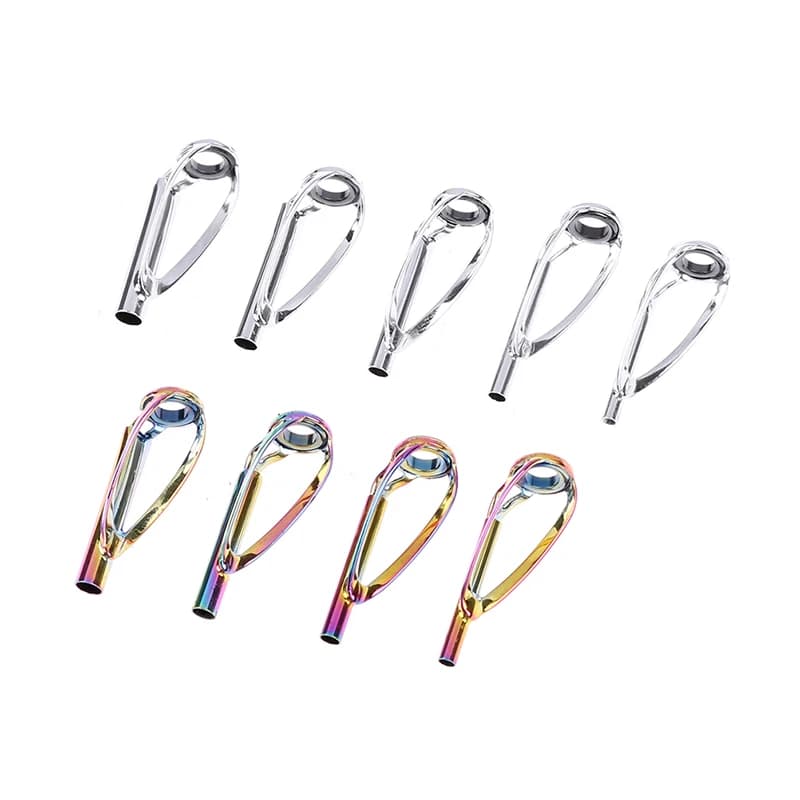 Offerta Speciale: Anelli Guida per Canna da Pesca Senza Punte, Kit di Riparazione Fai-da-te per la Costruzione di Canne, Anelli per Canna da Pesca, Guias de pesca, Rod canne a peche guides