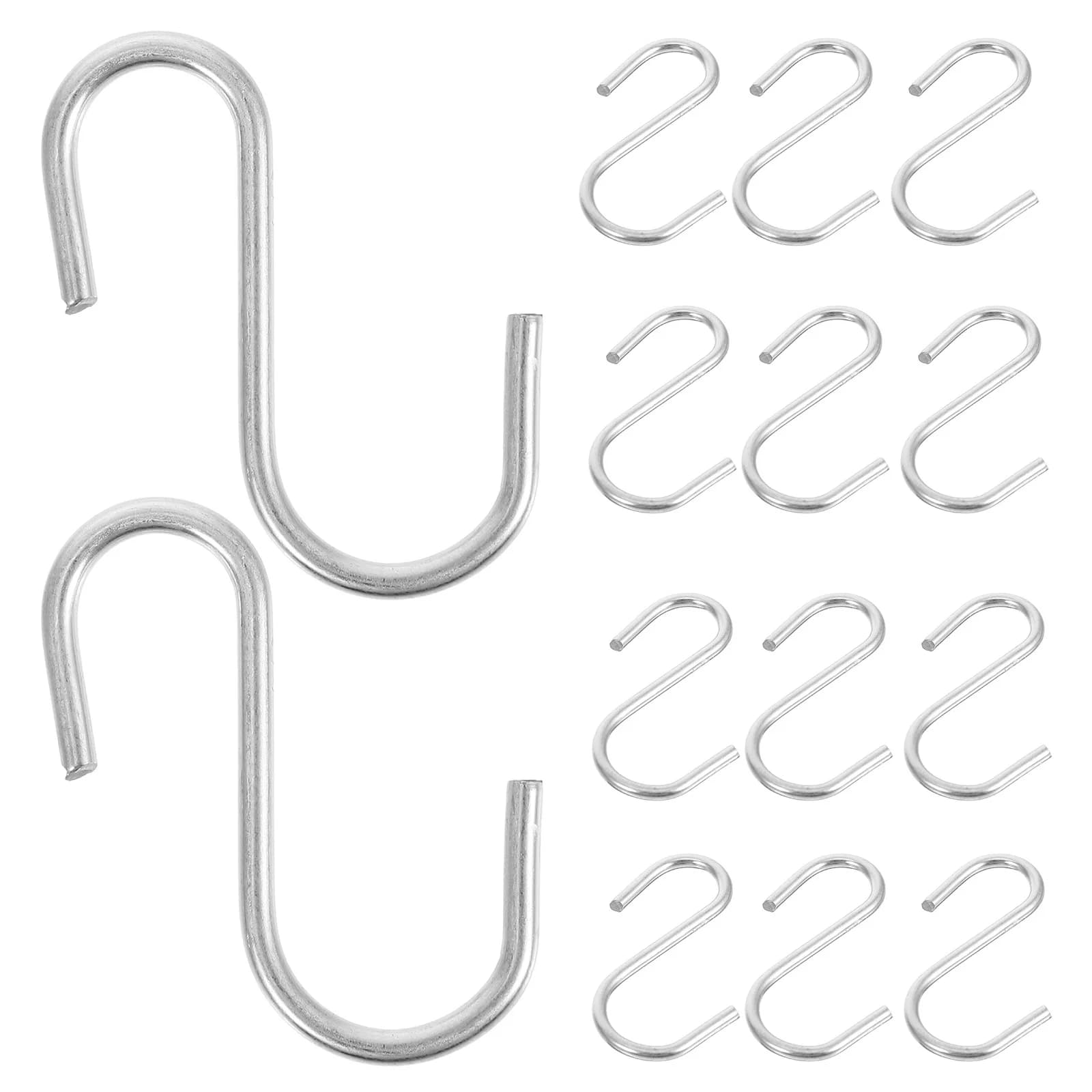 100 Pieces Hand Hooks for Kitchen Tools, Pots, Dresses, Bags, Hanging Above Door