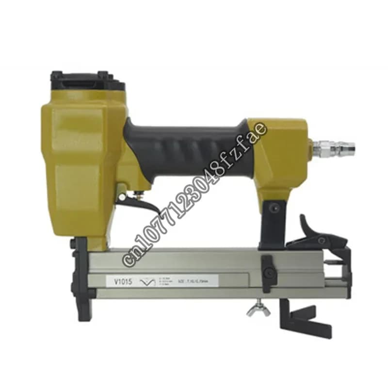 Chiodatrice pneumatica V1015B per cornici, chiodi a V 4*10.3mm, graffatrice per cornici 7-15mm