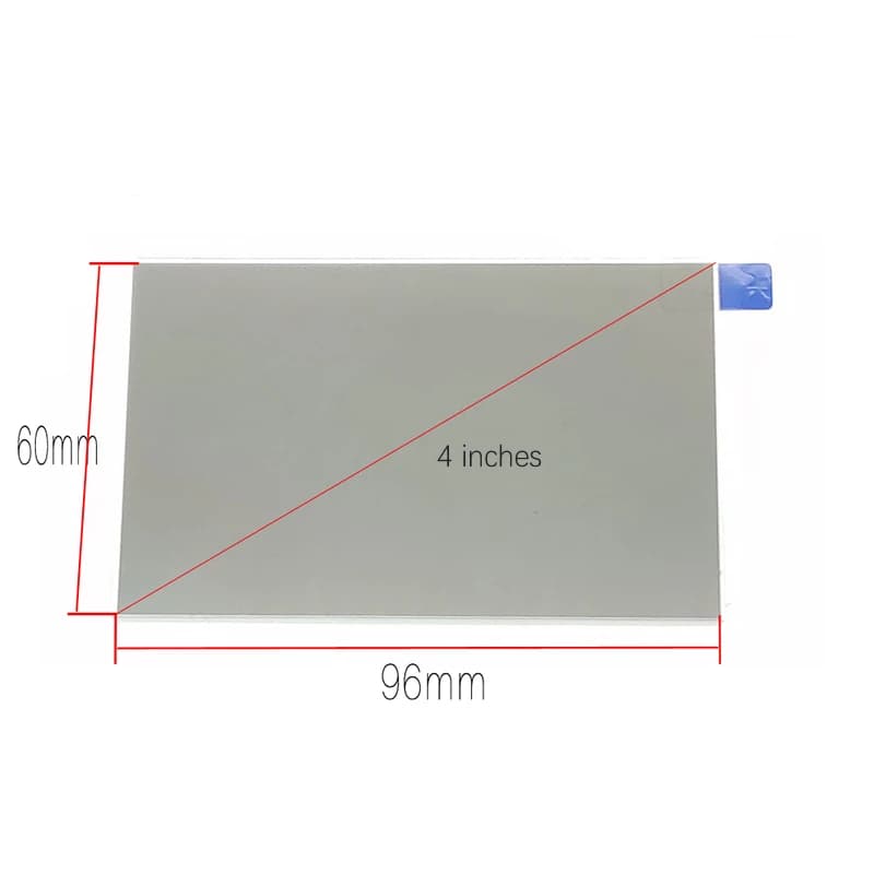 Vetro polarizzatore termoisolante 1Pc per riparazione mini proiettore LED LCD da 4 pollici per UC40 UC46 Rigal