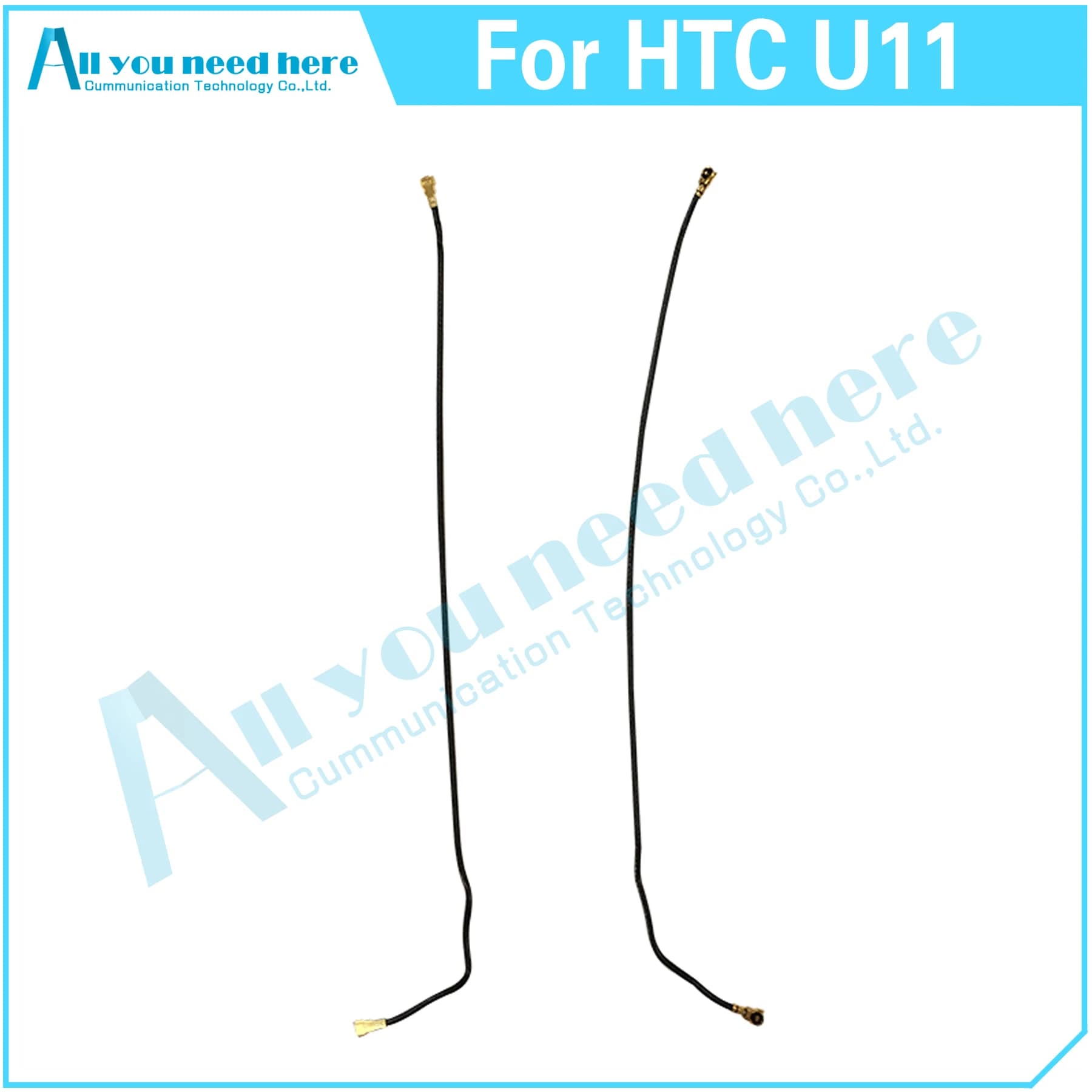 Per HTC U11 HTV33 2 pzc100 2 pzc5 601HT connettore coassiale Antenna di segnale Wifi cavo flessibile