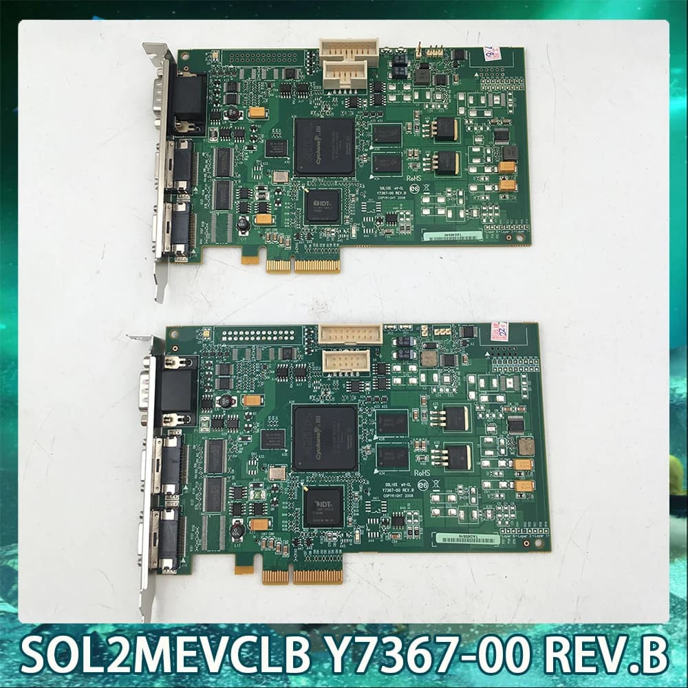 1 pz. SOL2MEVCLB Y7367-00 REV.B SOLIOS eV-CL Scheda di acquisizione video Frame Grabber