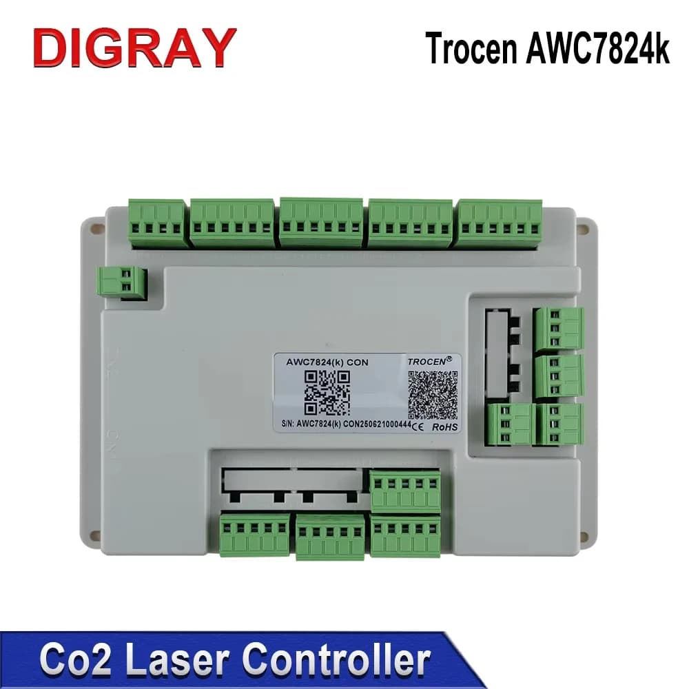 DIGRAY Trocen AWC7824k Controller Laser CO2 Sistema di Controllo DSP DIY Sostituisce AWC608 AWC708 AWC7813 RDC6442G RDC6445G