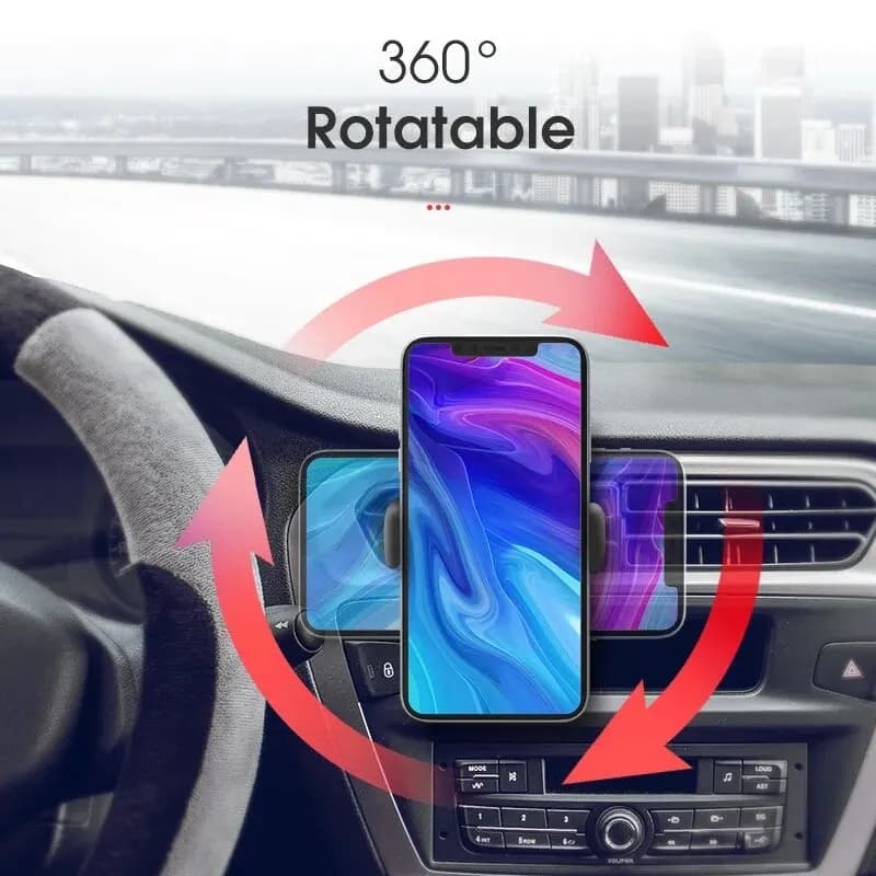 Supporto universale per cellulare Clip di montaggio per presa d'aria per auto per supporto per telefono cellulare Supporto per telefono per auto in ABS Accessori interni