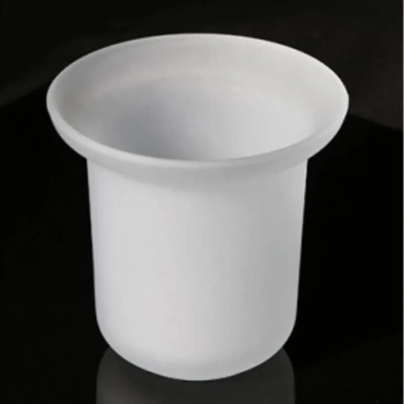 Accessori per il bagno Sostituzione della tazza per scopino per WC da bagno in ceramica e vetro
