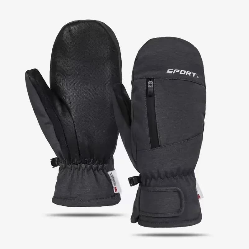 Touch screen impermeabile antivento da uomo e da donna in pile alla moda per arrampicata in montagna all'aperto ciclismo guanti da sci invernali