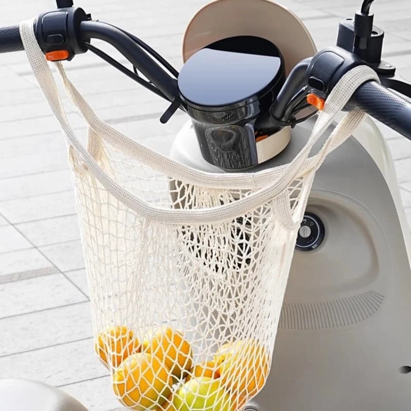 Rete Portaoggetti per Casco Moto, Borsa a Rete per Scooter, Borsa da Manubrio per MTB, Borsa da Viaggio per Moto, Accessori Moto