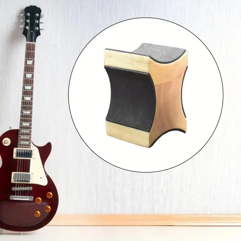 For Luthier/Violin/Ukulele Repair | Wood Workbench Tool 1PC Professional Guitar Neck Support Pillow | 2-Level Height