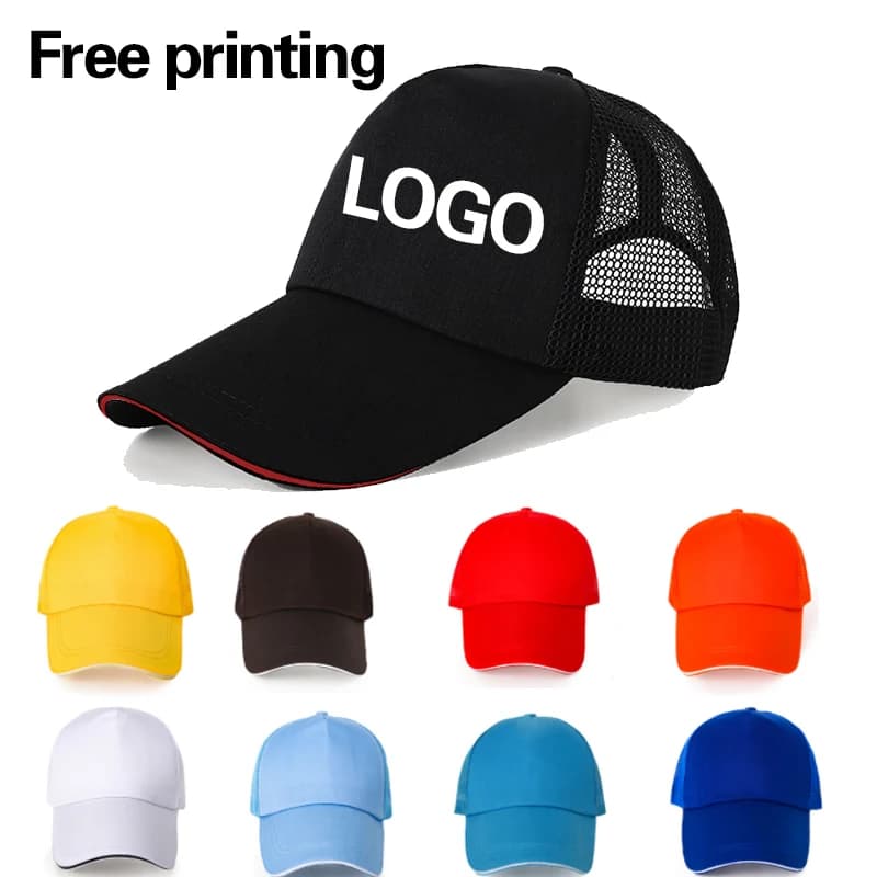Men Women's Personalized Hats Print Logo Custom Drawings Sport Race Golf Baseball Truck Driver Birthday Party Berretto
