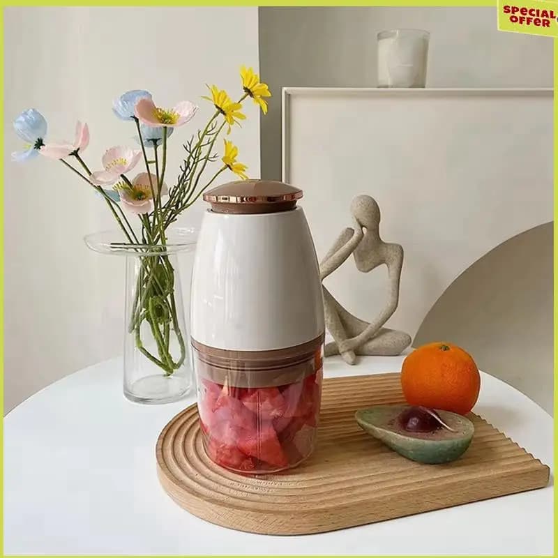 A34R Household Electric Meat Grinder Juicer,Rice Paste Meat Grinder,Multifunctional Processing Mixer,EV AC 220V EU Plug