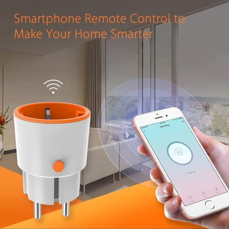 Presa Intelligente Zigbee Compatibile con HomeKit, 16A EU, Monitoraggio Energetico, Timer, Compatibile con Home Assistant e Zigbee2mqtt per Casa Intelligente