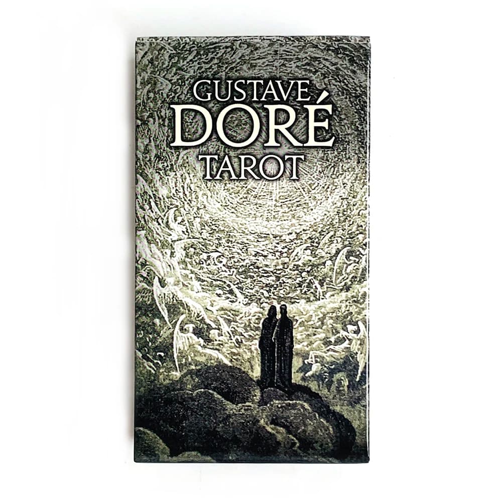 Gustave Dore Tarocchi Carta 78 pezzi Carte Giochi da tavolo per feste per la famiglia e gli amici Intrattenimento Versione inglese Gioco di divinazione