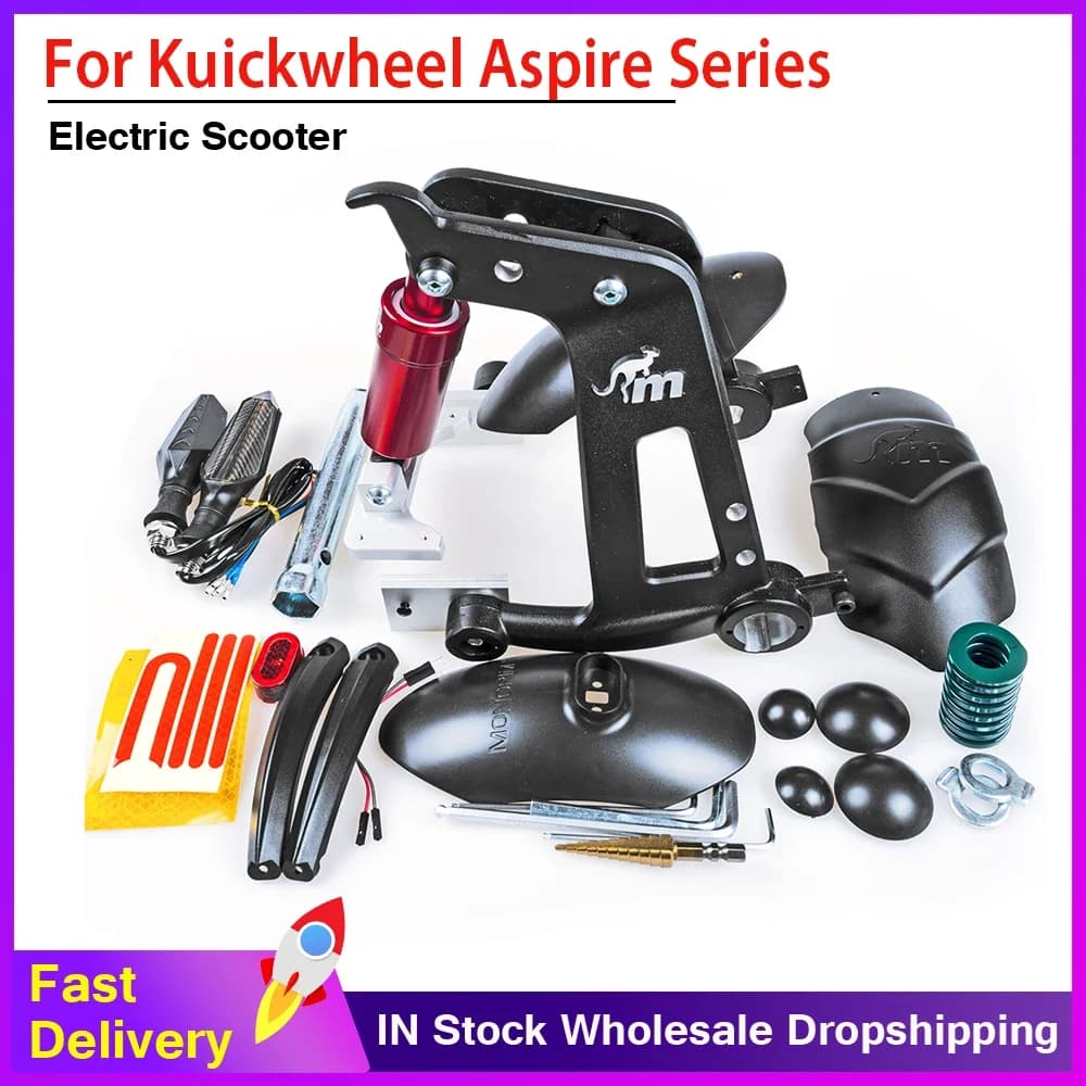 Parti della sospensione posteriore per scooter elettrico Monorim MKR1 per il kit ammortizzatore serie Kuickwheel Aspire include la parte degli indicatori di direzione