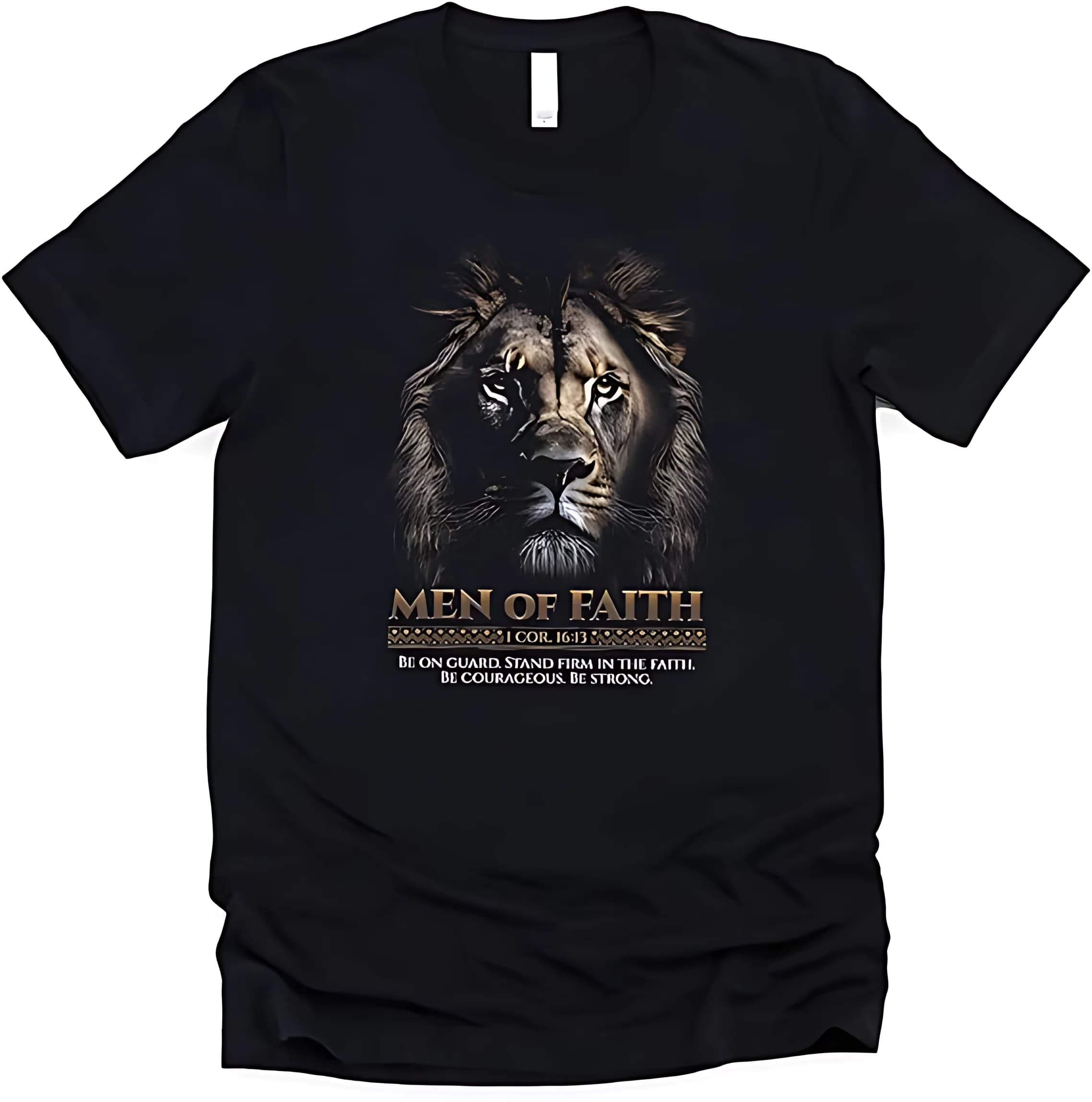 L'amore nella fede | Uomini di fede | Magliette cristiane da uomo | T-shirt compleanno Maruuma a base di fede, regali divertenti per uomo lwf 180g