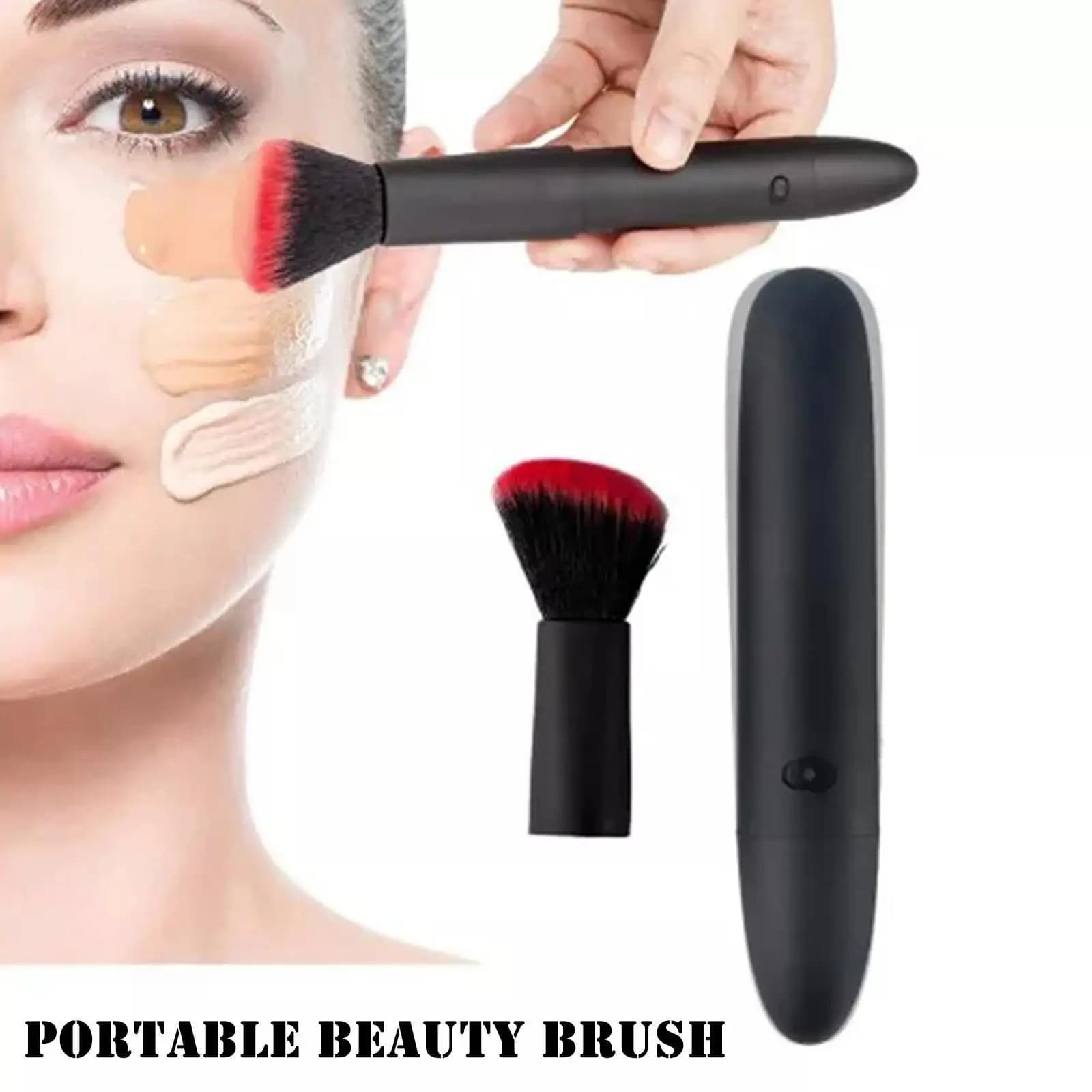 10 vibration cosmetic makeup snail brush for electric applicator for quick makeup