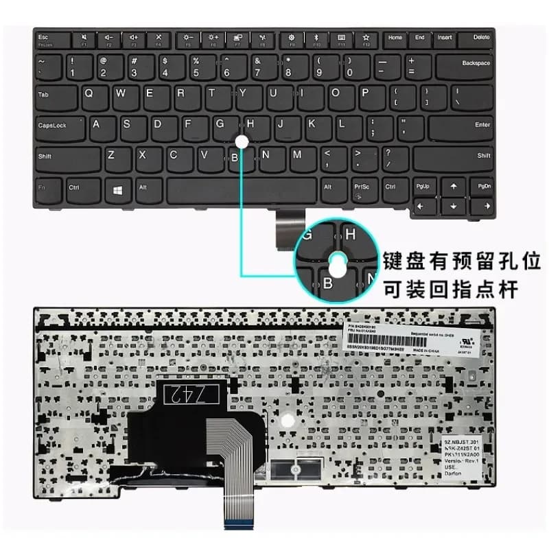 Nuova tastiera per IBM ThinkPad Lenovo TP00083A B