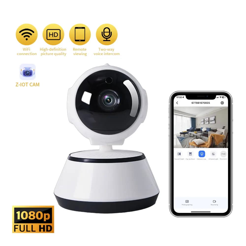 XG Smart WiFi Telecamera IP Sicurezza domestica interna Baby Monitor Telecamera Monitoraggio automatico Video Telecamera di sorveglianza audio bidirezionale