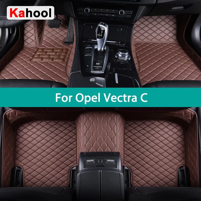 KAHOOL Carpets for Opel Vectra C 2002-2009 Carpets Piede Coche Accessories