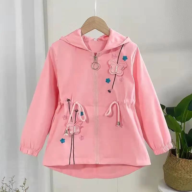 Moda Abbigliamento per bambini Kawaii Cappotto casual Set Capispalla Donna Primavera Autunno 2025 Vestiti Aggiunti Velluto Spessore Neonata Cappotti