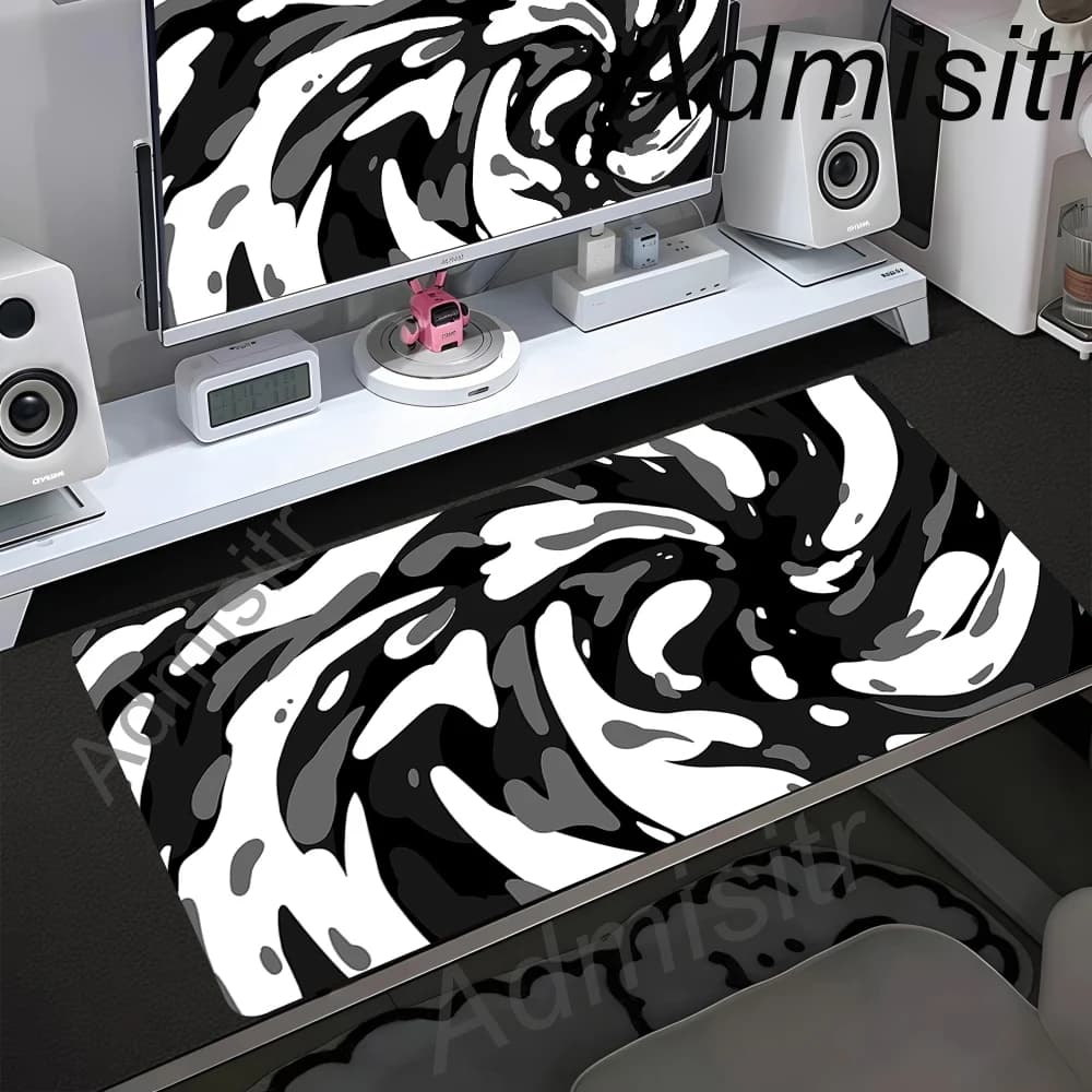 Computer Mouse Pad Strata Liquid Gaming PC Desk Mat Fast Delivery accessory Non-slip soft XXL size Mousepad Large 900x400 Mats