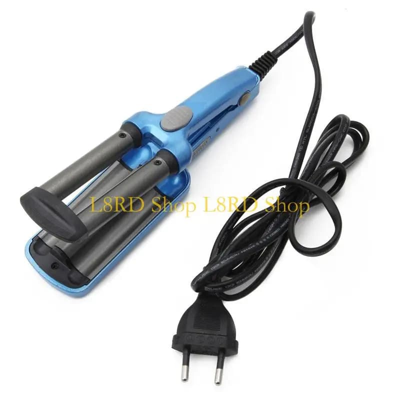 L8RD Mini ceramica capelli piegatore bigodino ferro arricciacapelli ondulante bacchetta rullo salone