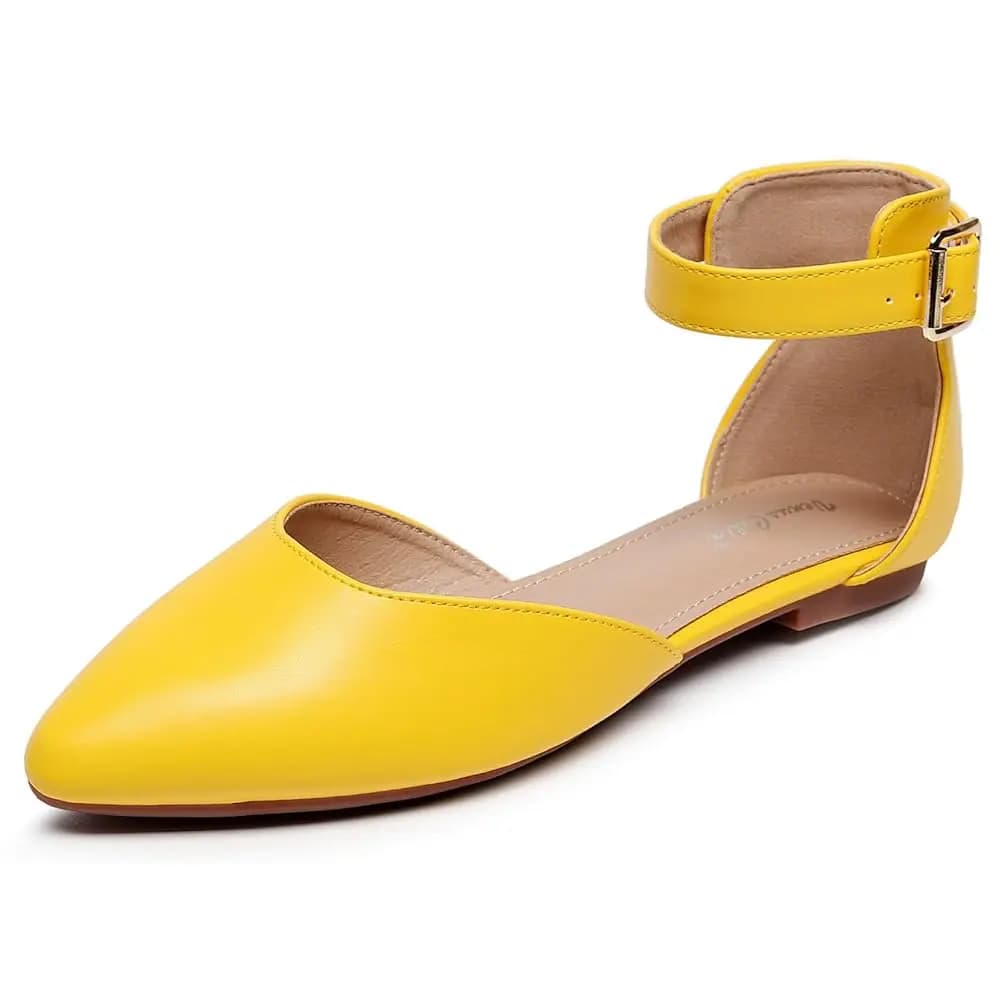 Scarpe basse da donna con cinturino D'Orsay