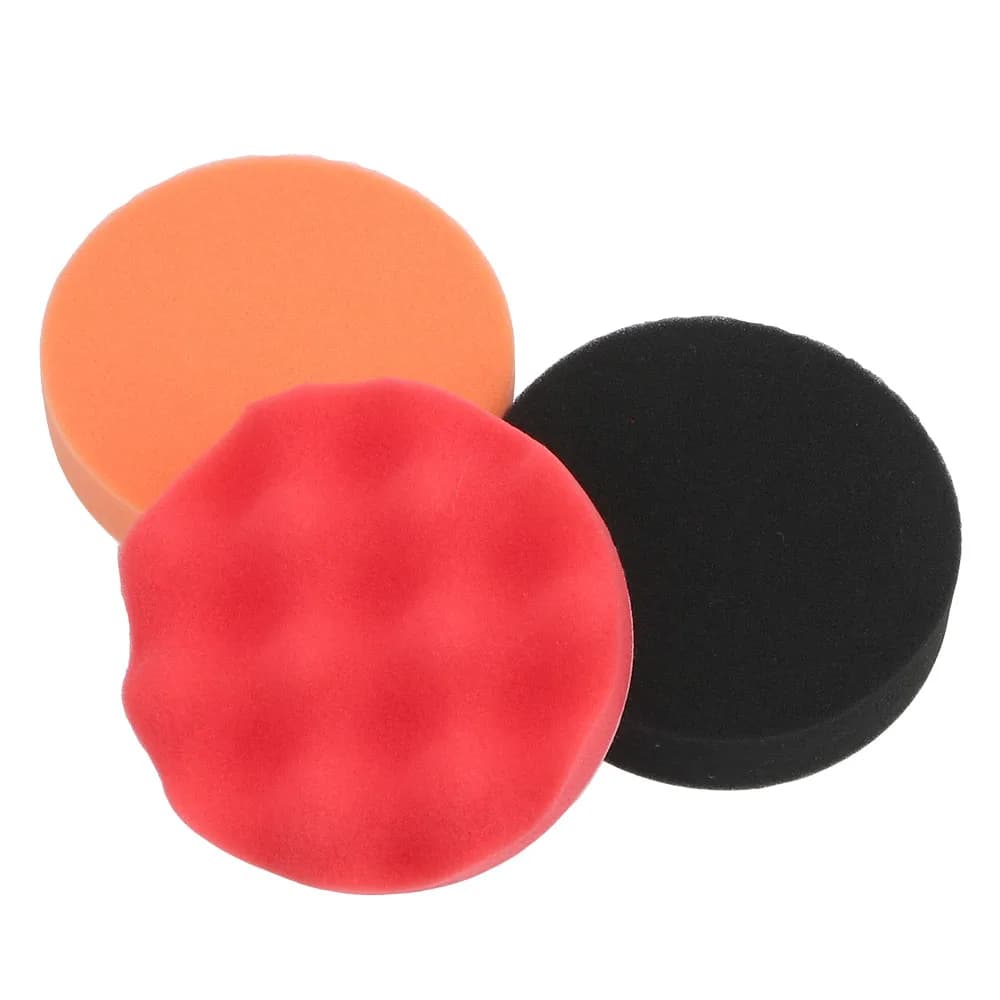 12pcs/set Paint Care Buffer Drill Wheel Polisher Accessories Sponge Car Polisher Waxing Pads Buffing Kit Car Polishing Pad