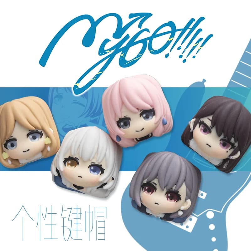 MYGO Anime Band Keycap - Chiave ESC in resina Anon Tomori Soyo Riki per tastiera meccanica