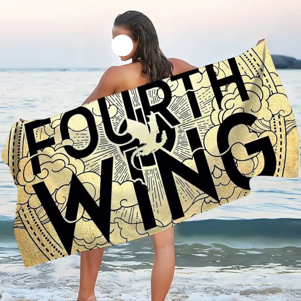 Asciugamano F-FourthS-ES W-WingS-ES da Spiaggia e Bagno ad Asciugatura Rapida, Leggero, Portatile, per Sauna, Campeggio, Piscina, Viaggi
