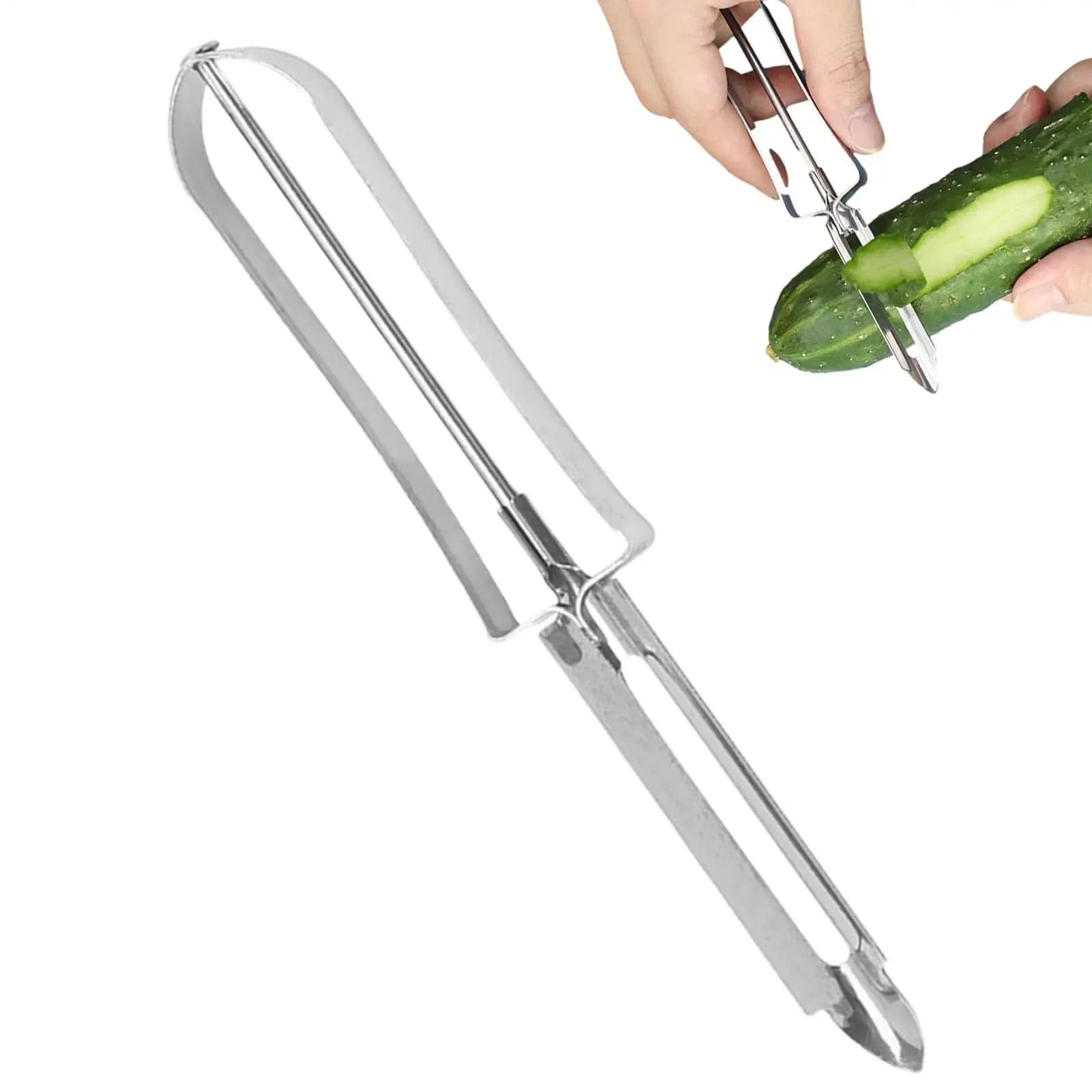 Kitchen Vegetables and Fruits Tool Peeling Knife Kitchen Household Stainless Steel Multifunctional Potato Peeling Tool