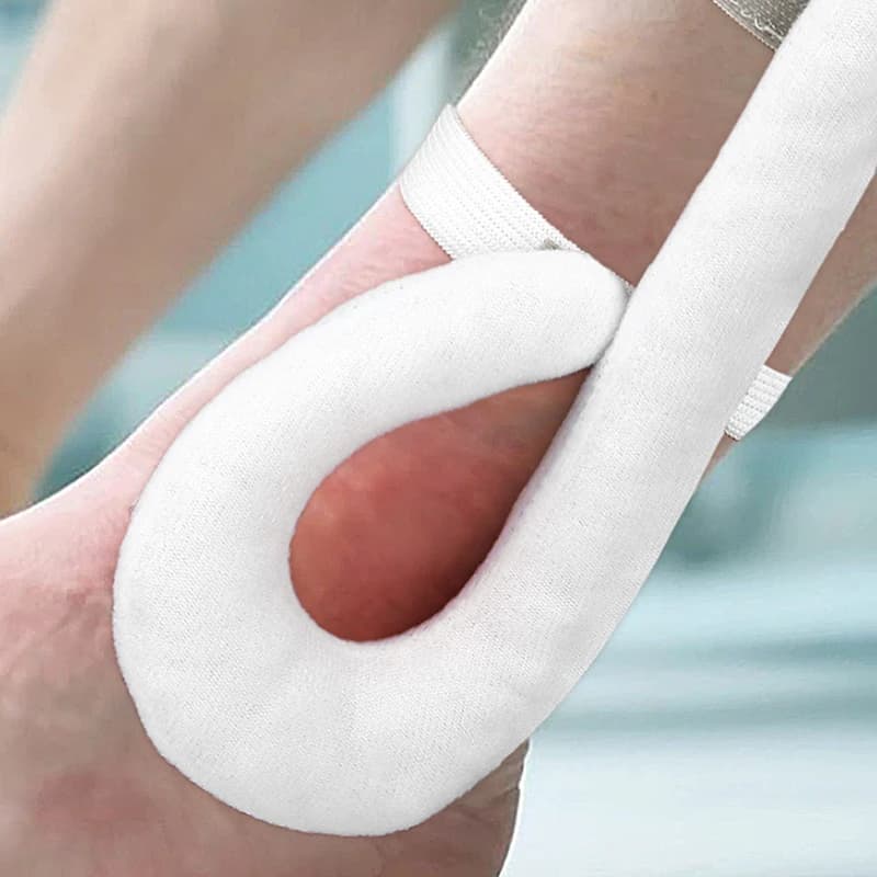 Protezione per Caviglia e Malloleolo, Cuscinetto Comodo e Facile da Indossare con Cinghia per Escursioni e Uso Quotidiano