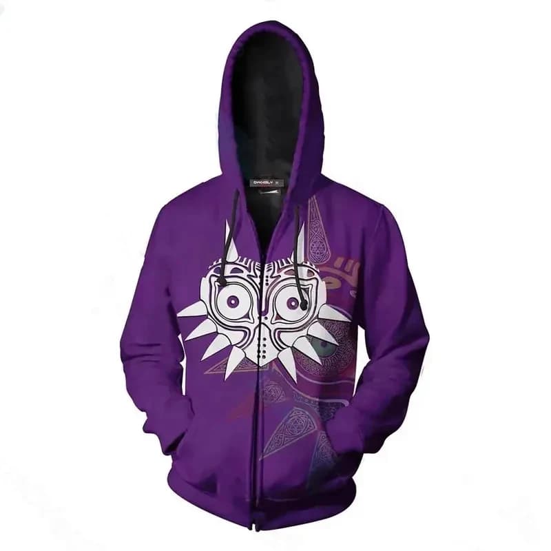 New Halloween Cosplay Costume Anime Hoodies Sweatshirts majora's Men Top Jackets 2026★