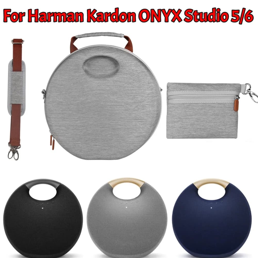 Custodia rigida per Harman Kardon Onyx Studio 5 6 custodie Protable Design con cerniera per altoparlante Wireless Bluetooth Harman