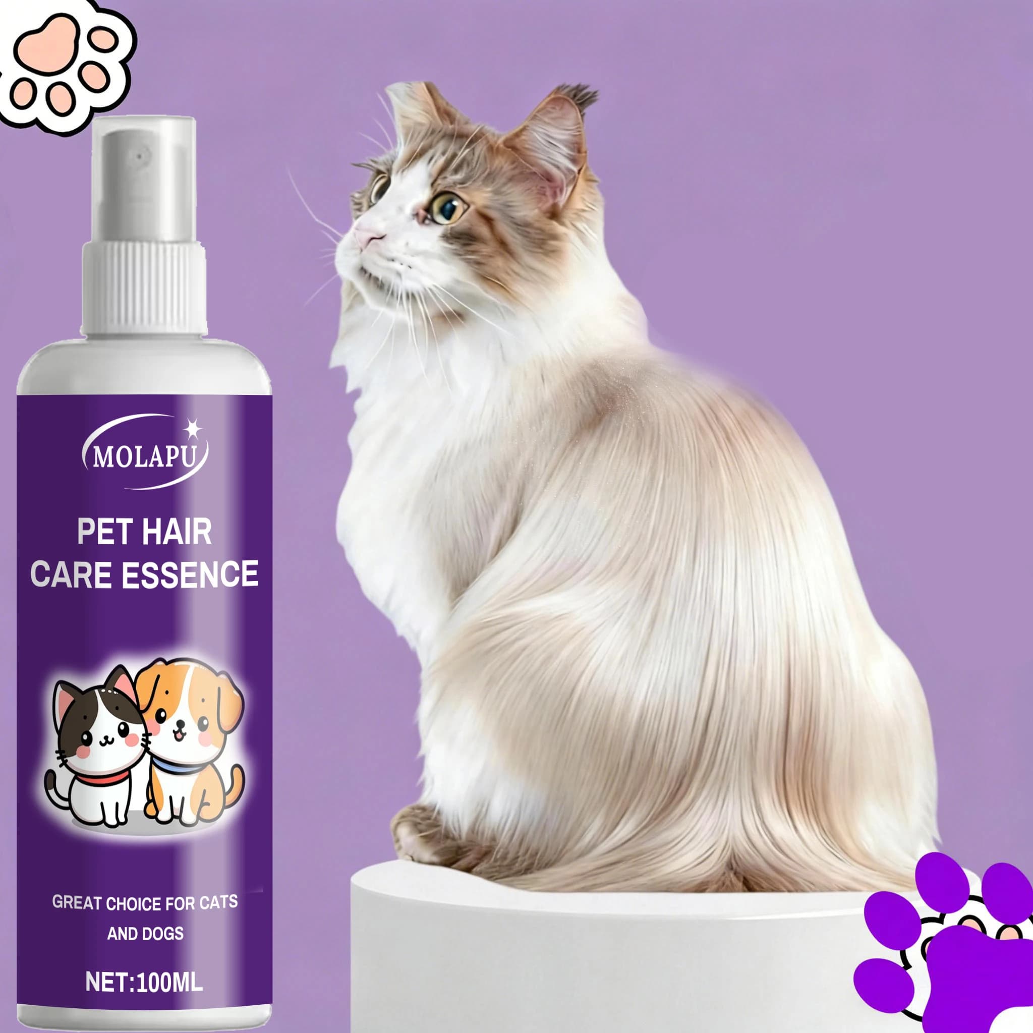 Spray districante per cani e gatti – Un spray balsamo senza risciacquo per il pelo, utilizzato per rimuovere i nodi. Utilizzato per la toelettatura degli animali domestici, pet gro